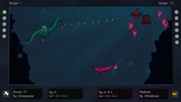 Screenshot z Evolve Lab