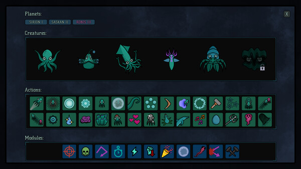 Screenshot z Evolve Lab