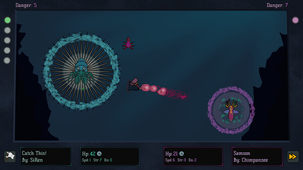 Screenshot z Evolve Lab