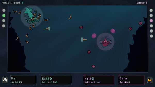 Screenshot z Evolve Lab