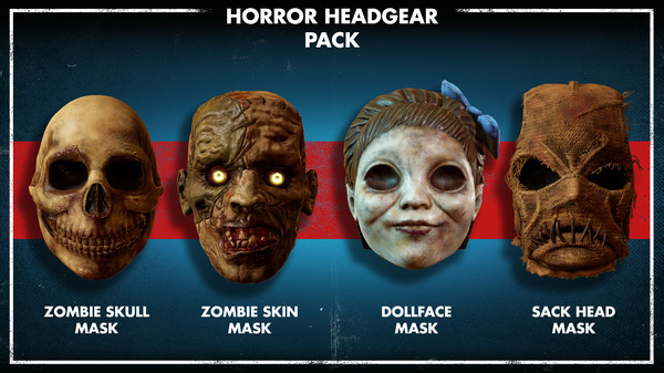 Zombie Army 4: Horror Headgear Pack