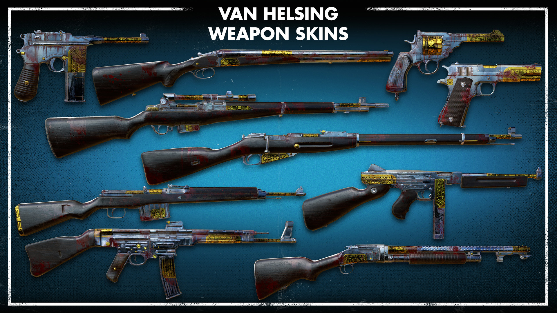 Zombie Army 4: Van Helsing Weapon Skins Featured Screenshot #1