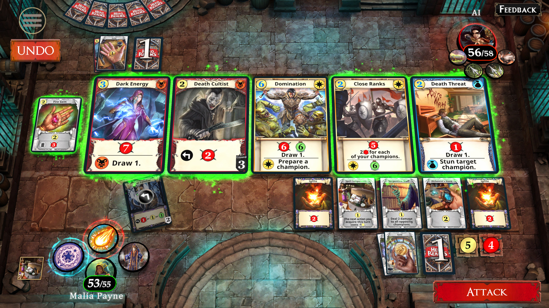 #1. Hero Realms (Steam) 게시자: Wise Wizard Games, LLC