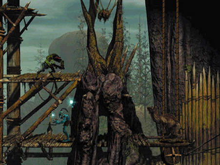 Screenshot z Oddworld: Abe's Oddysee