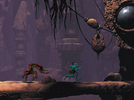 Screenshot z Oddworld: Abe's Oddysee