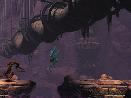 Screenshot z Oddworld: Abe's Oddysee