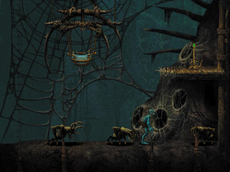 Screenshot z Oddworld: Abe's Oddysee