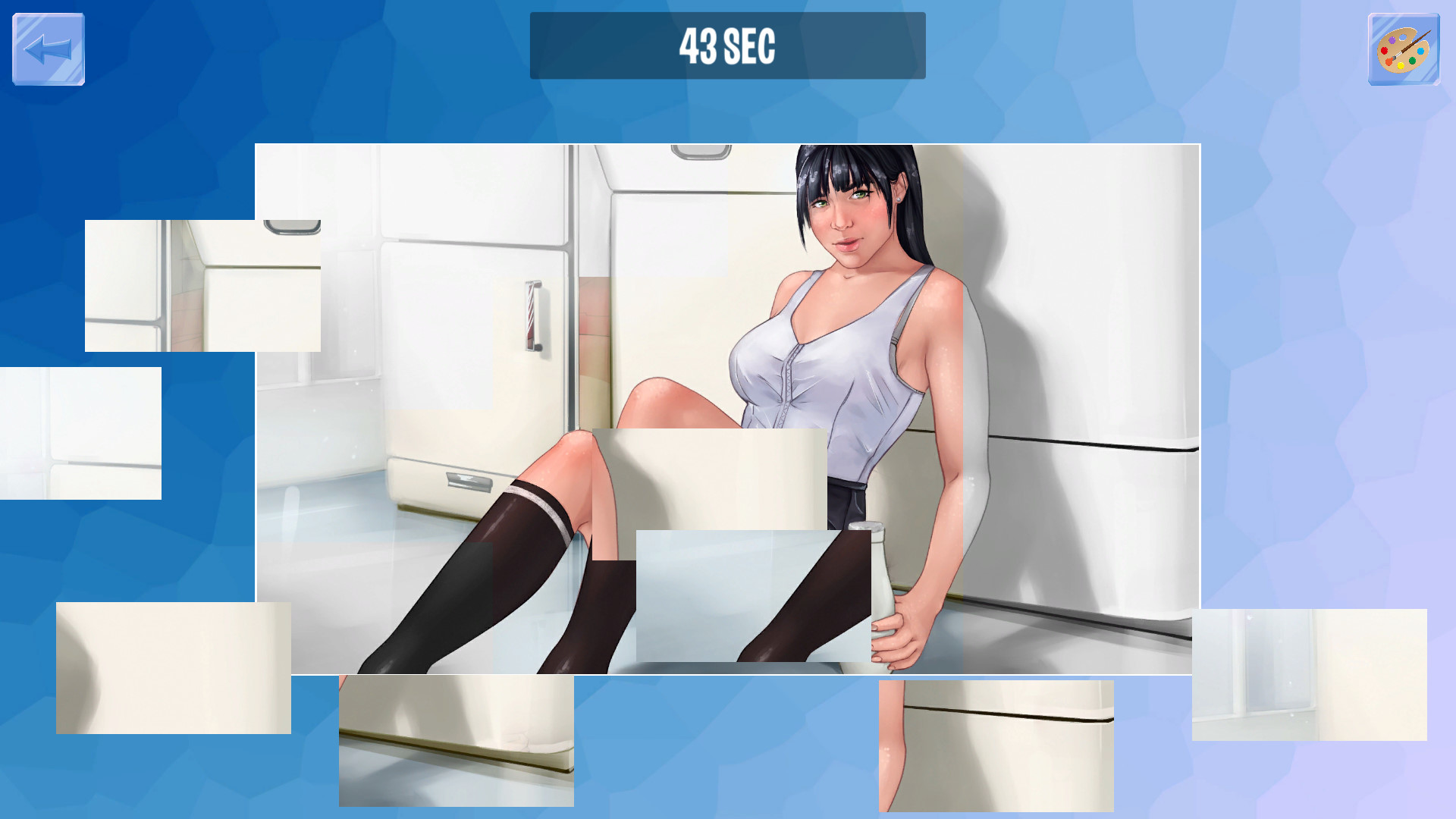 Girls on puzzle 3 Featured Screenshot #1