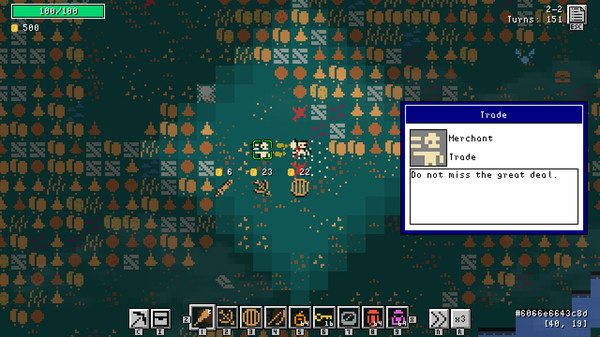 Screenshot z Hyper Dungeon Crawler