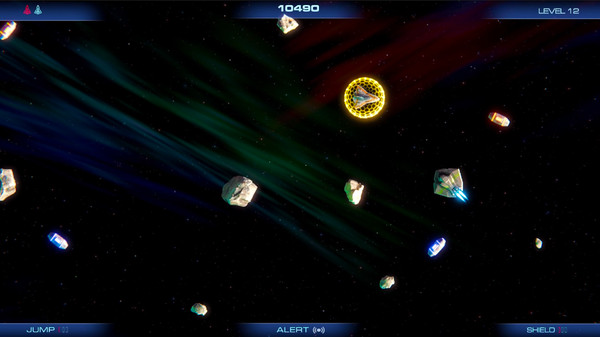 Screenshot z Battle Star Asteroids