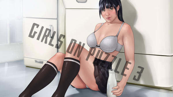 Screenshot z Girls on puzzle 3 - Wallpapers 2