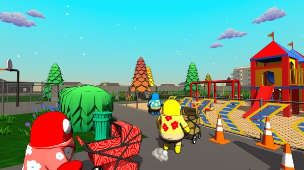 Screenshot z Super Totally Ultimate Dad Showdown
