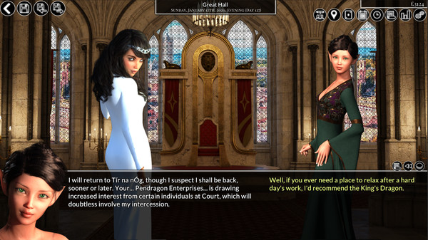 Screenshot z Love of Magic Book 2: The War