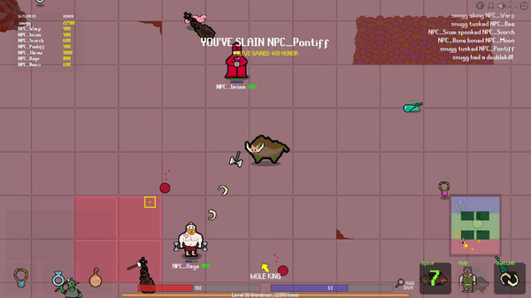 Screenshot z God of the Arena Dungeon