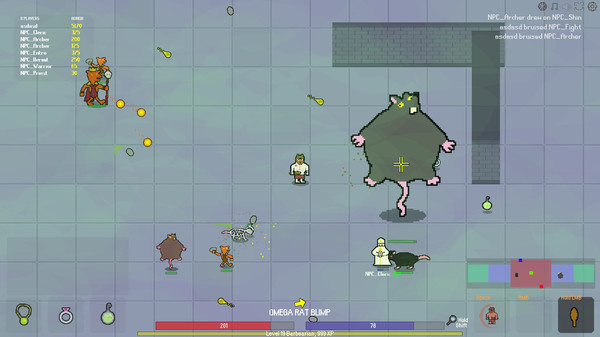 Screenshot z God of the Arena Dungeon