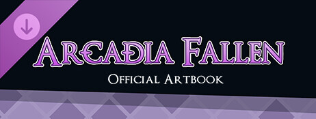 Arcadia Fallen - Art Book cover art