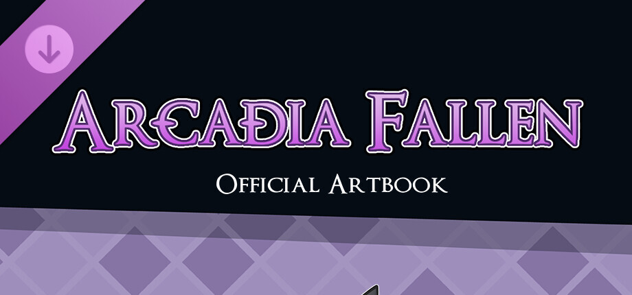 Arcadia Fallen - Art Book cover art