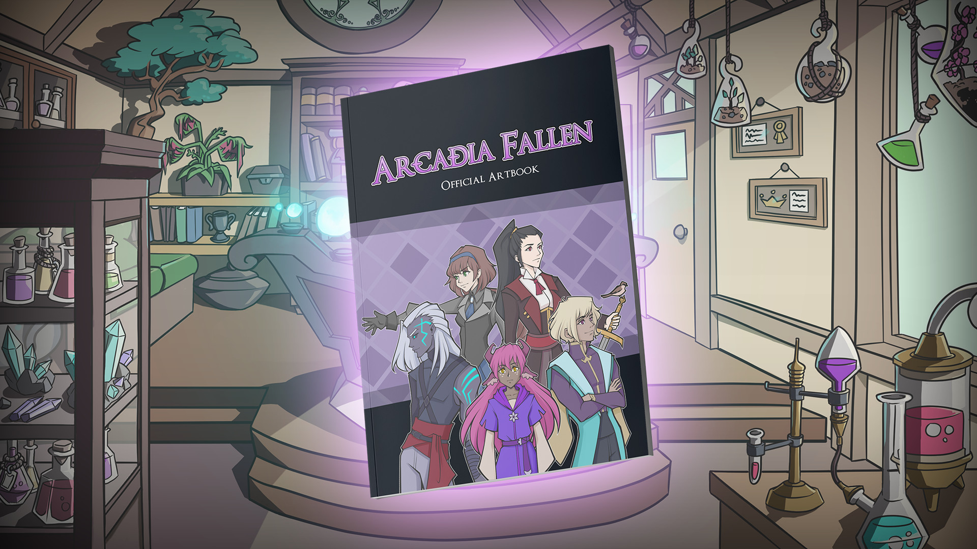 Arcadia Fallen - Art Book Featured Screenshot #1