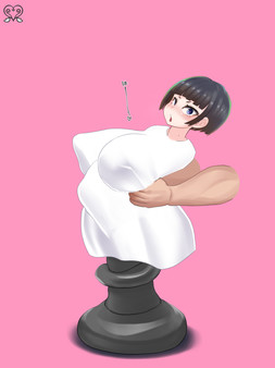 Screenshot z ネジ込みシミュレーターVol1 -おかっぱ巨乳ちゃんを簡単マウス操作で極太ディルドーにずぽずぽさせる疑似オナホアプリ-【拡張・オナホ化・石化・時間停止】