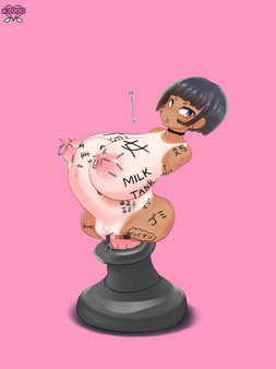 Screenshot z ネジ込みシミュレーターVol1 -おかっぱ巨乳ちゃんを簡単マウス操作で極太ディルドーにずぽずぽさせる疑似オナホアプリ-【拡張・オナホ化・石化・時間停止】