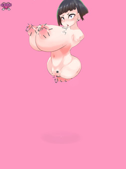 Screenshot z ネジ込みシミュレーターVol1 -おかっぱ巨乳ちゃんを簡単マウス操作で極太ディルドーにずぽずぽさせる疑似オナホアプリ-【拡張・オナホ化・石化・時間停止】