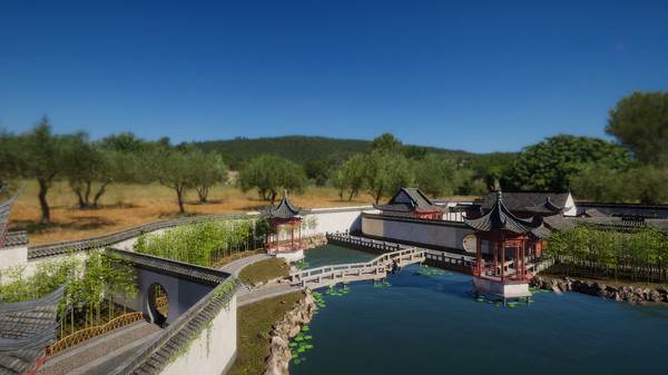 Screenshot z VR Chinese Garden Tour (HD): Flying as a dragonfly