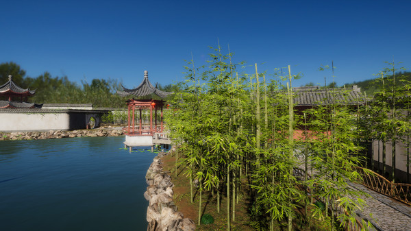 Screenshot z VR Chinese Garden Tour (HD): Flying as a dragonfly