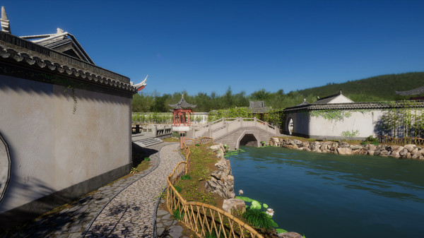 Screenshot z VR Chinese Garden Tour (HD): Flying as a dragonfly