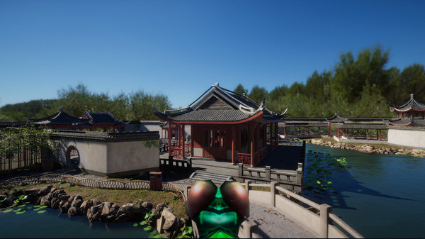 Screenshot z VR Chinese Garden Tour (HD): Flying as a dragonfly