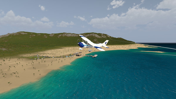Screenshot z Coastline Flight Simulator