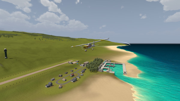 Screenshot z Coastline Flight Simulator