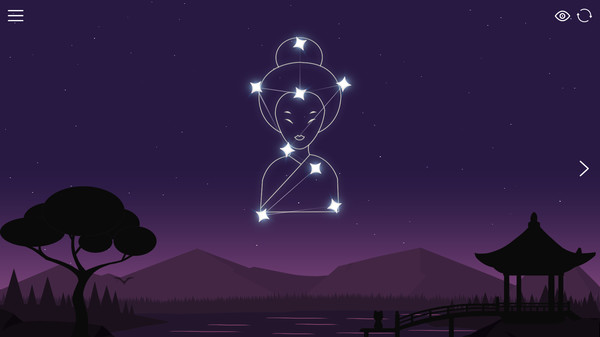 Screenshot z CATch the Stars: Japan