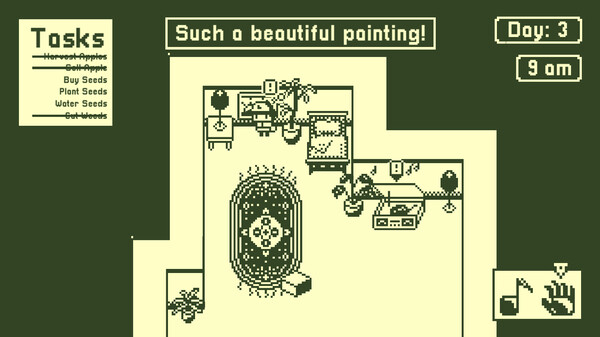 Screenshot z Bit Orchard