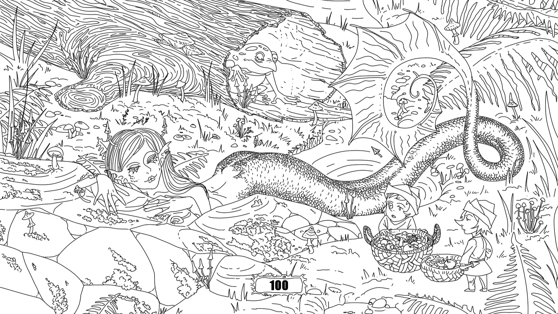 100 hidden mushrooms