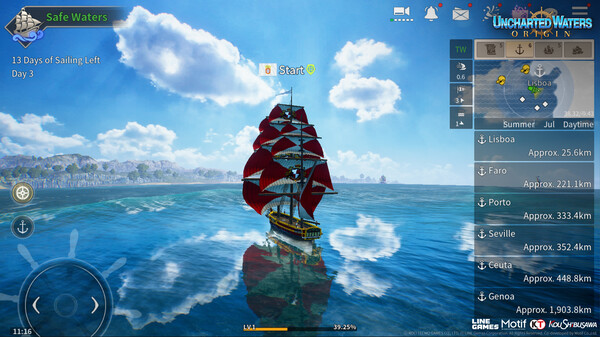 How to play Uncharted Waters Origin on your Mac with CloudDeck