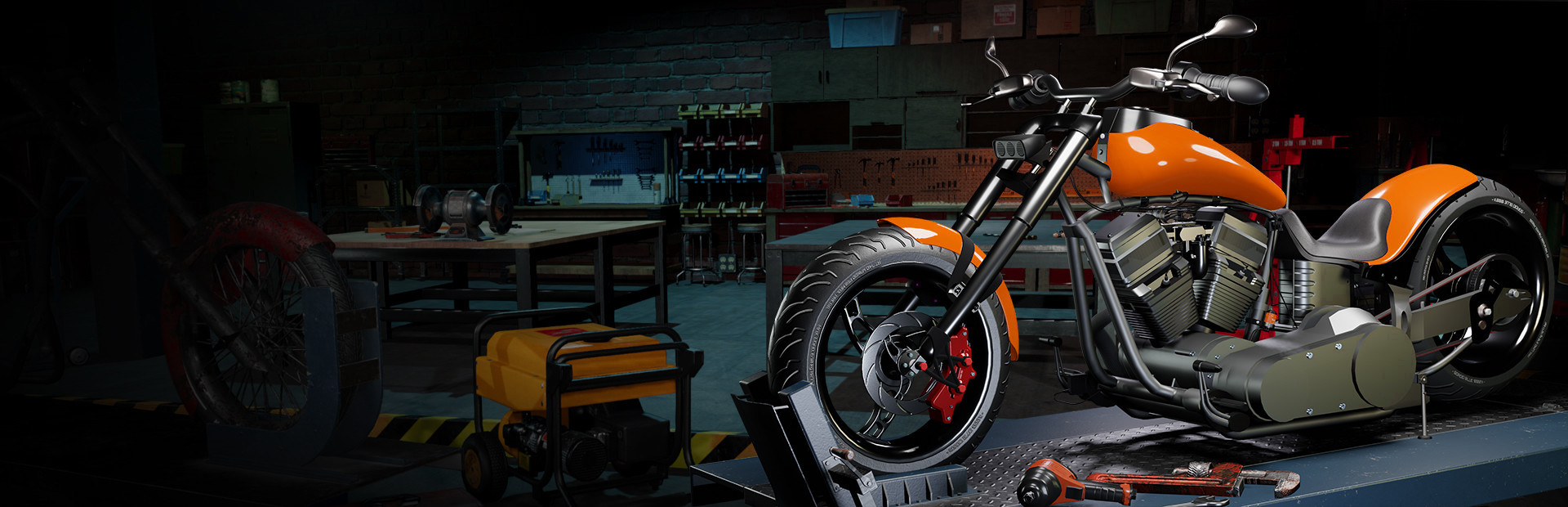 Motorcycle Mechanic Simulator 2021: Prologue