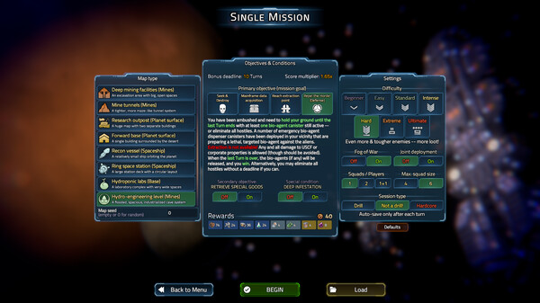 Screenshot z USC: Counterforce