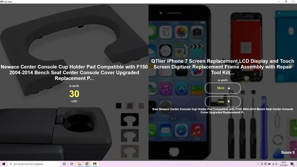 Screenshot z Paid Trade