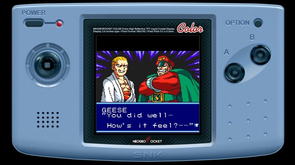 Screenshot z SNK VS. CAPCOM: THE MATCH OF THE MILLENNIUM