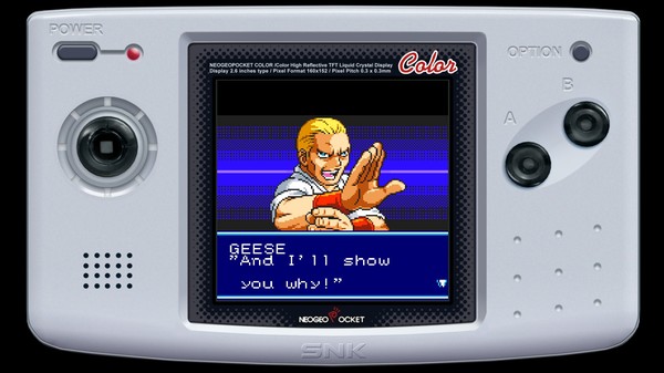 Screenshot z SNK VS. CAPCOM: THE MATCH OF THE MILLENNIUM