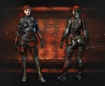 Warface: Clutch — Female nanosuits set