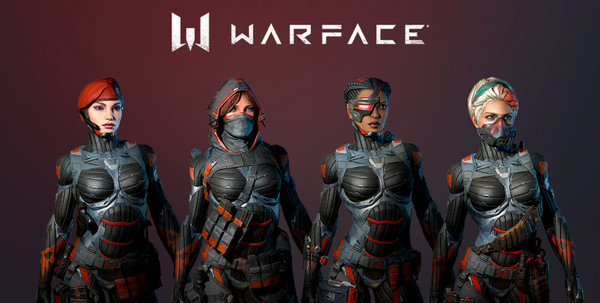 Warface: Clutch — Female nanosuits set