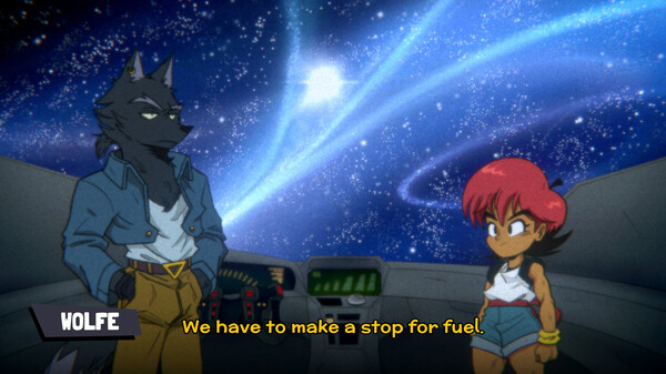 Screenshot z Wander Stars