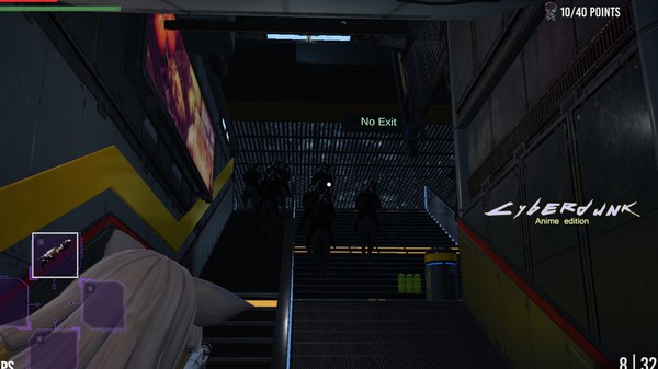 Screenshot z Cyberdunk Anime Edition Screenshot z Cyberdunk Anime Edition