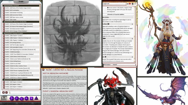 Fantasy Grounds - Pathfinder 2 RPG - Agents of Edgewatch AP 6: Ruins of the Radiant Siege