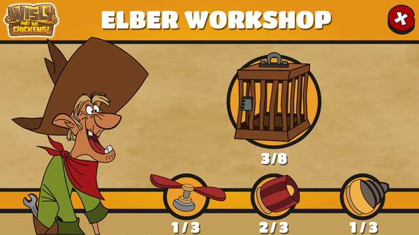 Screenshot z Wisly and the Chickens! Screenshot z Wisly and the Chickens!