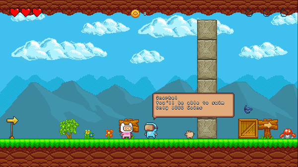 Screenshot z Super Pixel World Screenshot z Super Pixel World