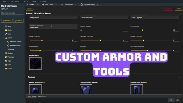 ModFoundry - Mod Maker for Minecraft
