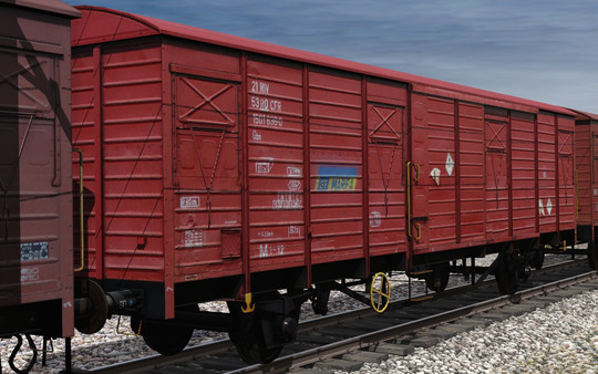 Screenshot z Trainz 2019 DLC - CFR Marfa Gbs⁄Gbgs freight car pack Screenshot z Trainz 2019 DLC - CFR Marfa Gbs⁄Gbgs freight car pack