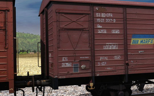 Trainz 2019 DLC - CFR Marfa Gbs/Gbgs freight car pack